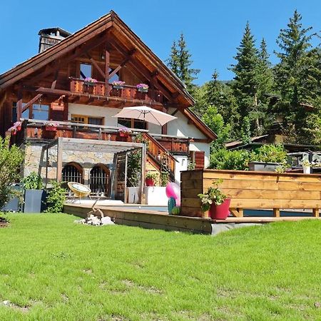 Chalet Serre Cambeou Piscine&Spa Saint-Chaffrey Ngoại thất bức ảnh