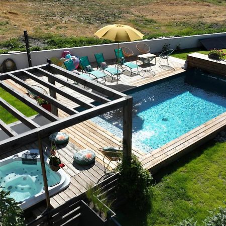 Chalet Serre Cambeou Piscine&Spa Saint-Chaffrey Ngoại thất bức ảnh